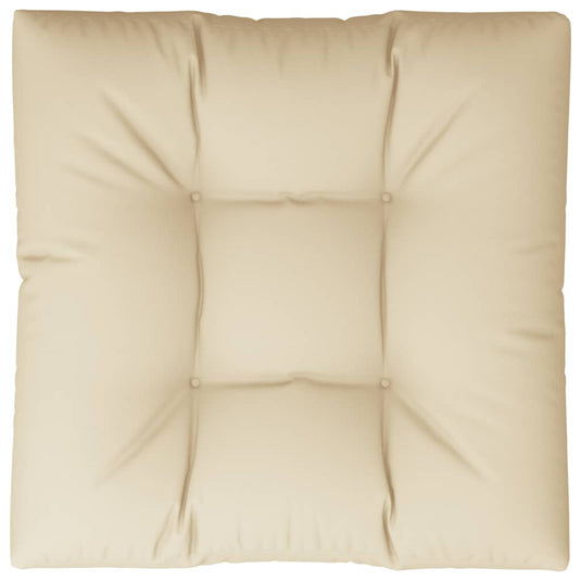 Vidaxl palletkussen 80x80x12 cm stof beige