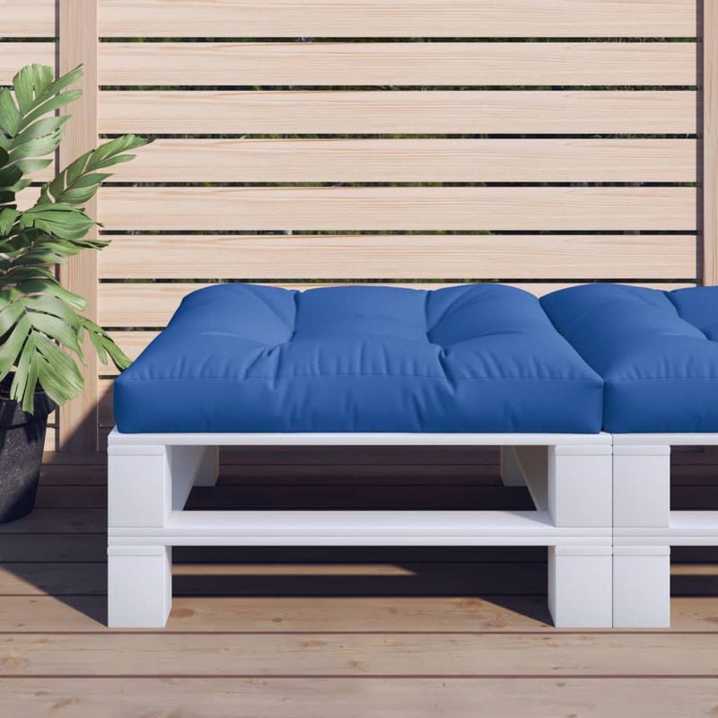 Load image into Gallery viewer, Vidaxl palletkussen 80x80x12 cm stof koningsblauw
