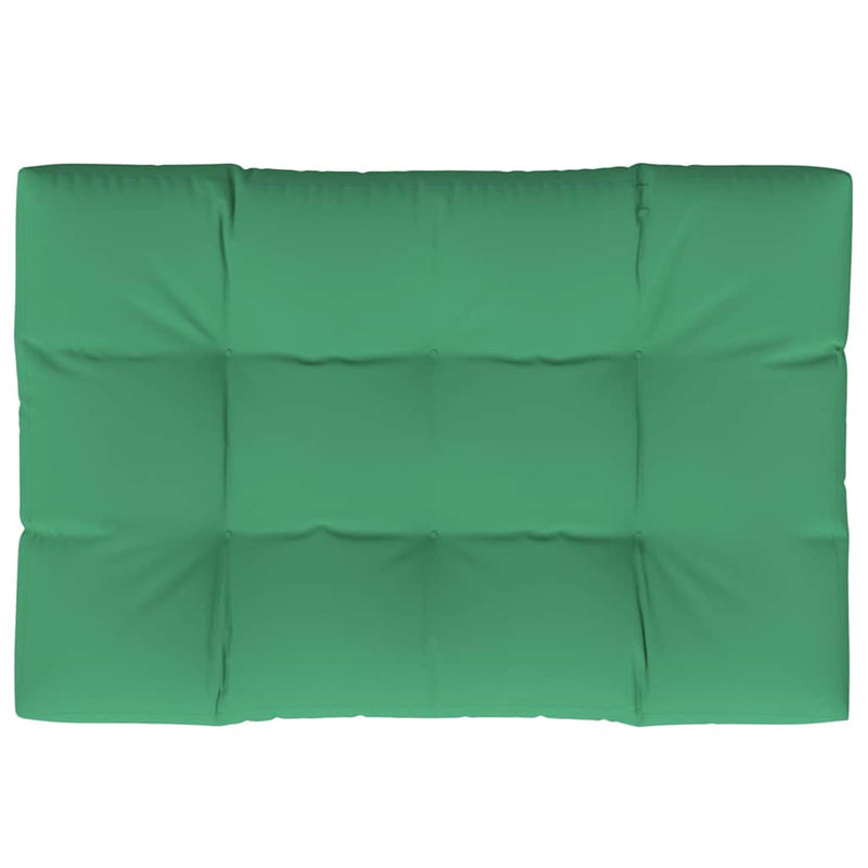 Load image into Gallery viewer, Vidaxl palletkussen 120x80x12 cm stof groen
