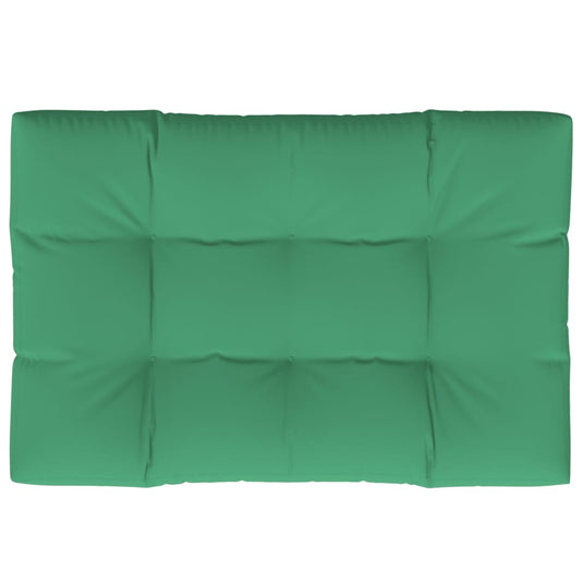 Vidaxl palletkussen 120x80x12 cm stof groen