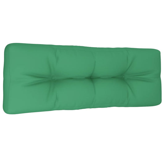 Vidaxl palletkussen 120x40x12 cm stof groen