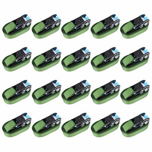 Vidaxl spanbanden 20 st 800 dan 6 m groen