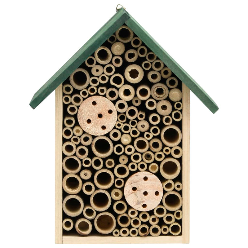 Load image into Gallery viewer, Vidaxl insectenhotels 2 st 23x14x29 cm massief vurenhout
