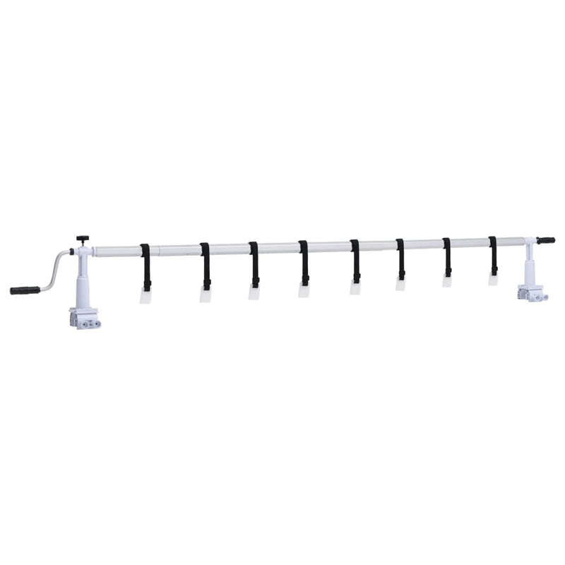 Load image into Gallery viewer, Vidaxl zwembadhoesroller met kunststof frame
