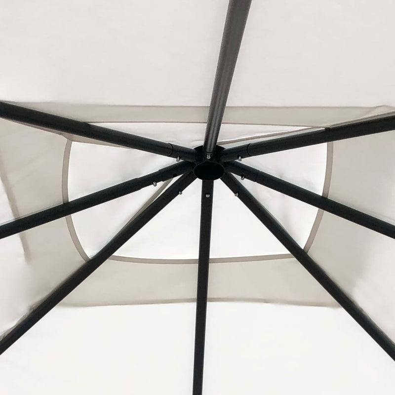 Load image into Gallery viewer, Vidaxl prieel 160 g m² 3x3x2,6 m crèmekleurig
