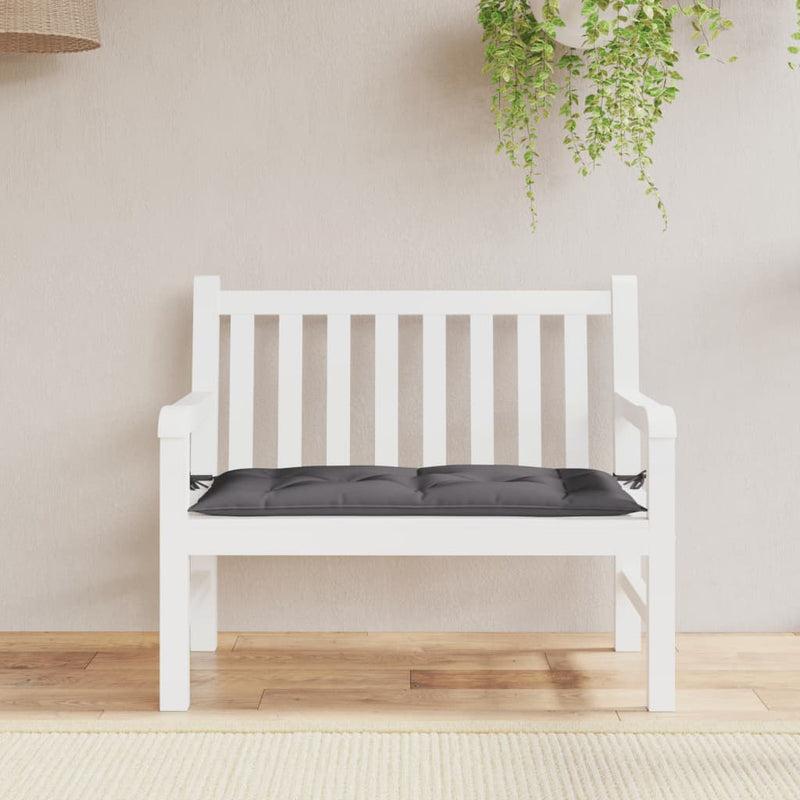 Load image into Gallery viewer, Vidaxl tuinbankkussen 100x50x7 cm oxford stof antracietkleurig
