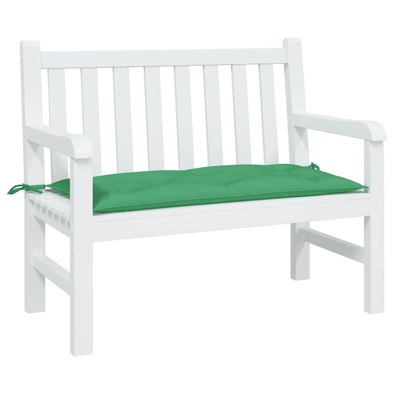 Load image into Gallery viewer, Vidaxl tuinbankkussen 100x50x7 cm oxford stof groen
