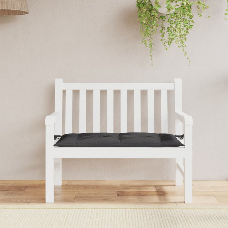 Load image into Gallery viewer, VidaXL Tuinbankkussen 100x50x7 cm oxford stof zwart
