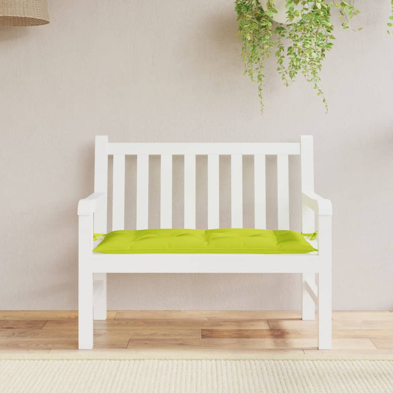Load image into Gallery viewer, VidaXL Tuinbankkussen 100x50x7 cm oxford stof heldergroen
