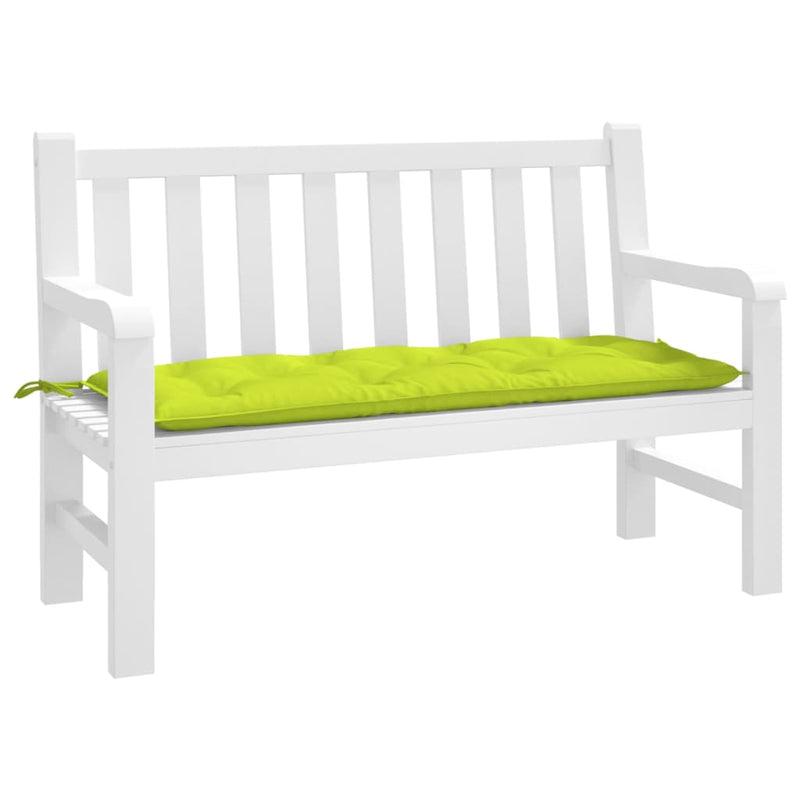 Load image into Gallery viewer, VidaXL Tuinbankkussen 120x50x7 cm oxford stof heldergroen
