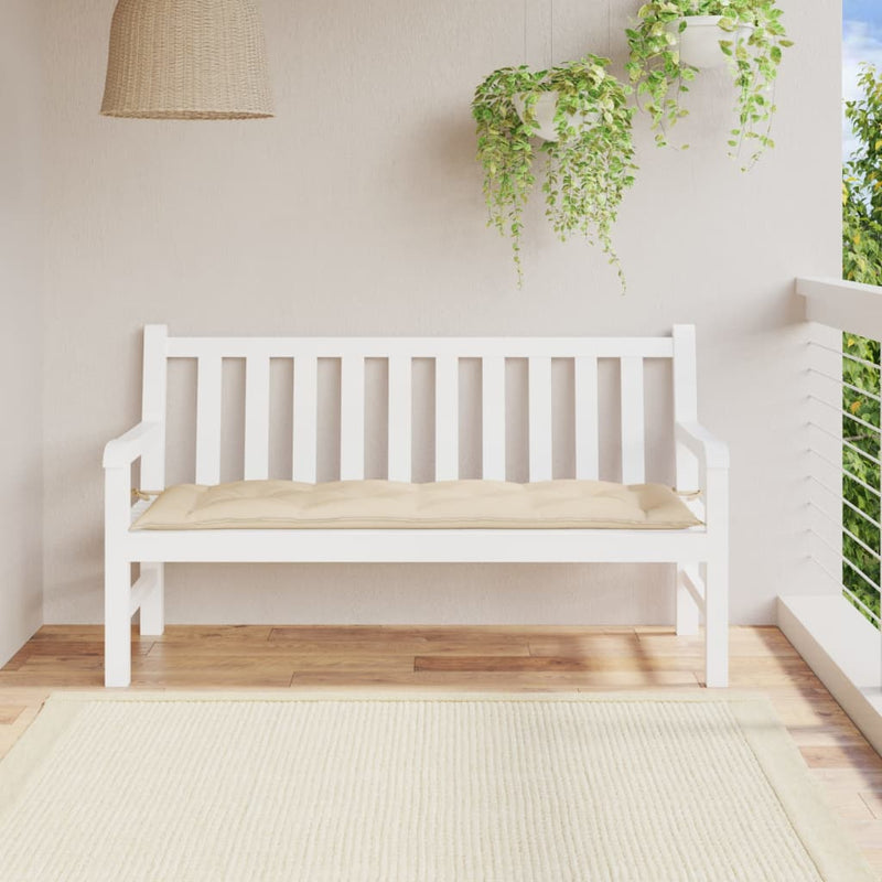 Load image into Gallery viewer, Vidaxl tuinbankkussen 150x50x7 cm oxford stof beige
