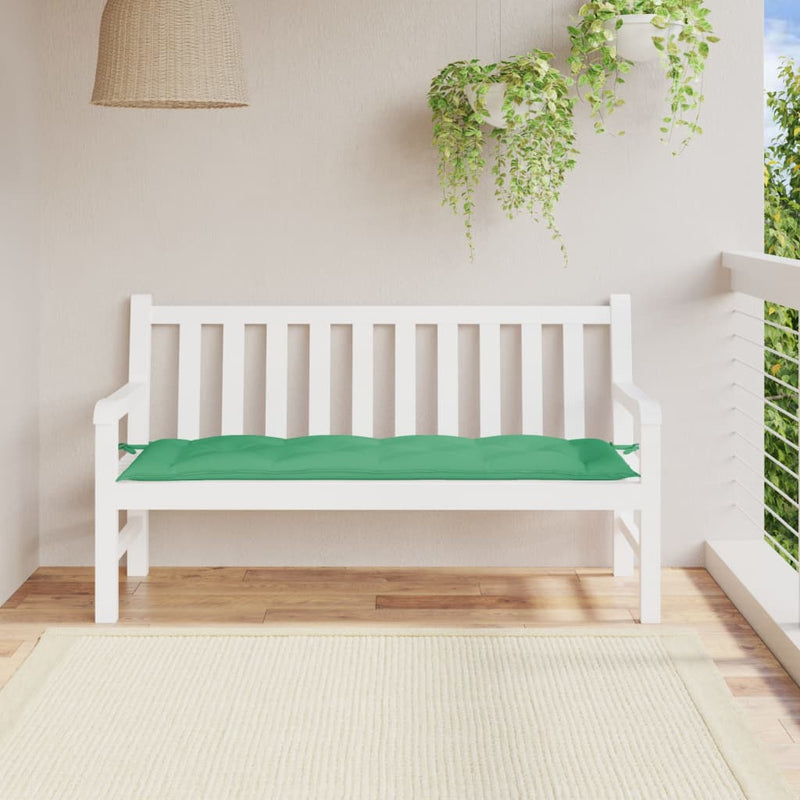 Load image into Gallery viewer, Vidaxl tuinbankkussen 150x50x7 cm oxford stof groen

