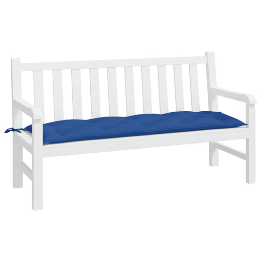 Vidaxl tuinbankkussen 150x50x7 cm oxford stof blauw
