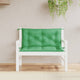 Vidaxl tuinbankkussens 2 st 100x50x7 cm oxford stof groen