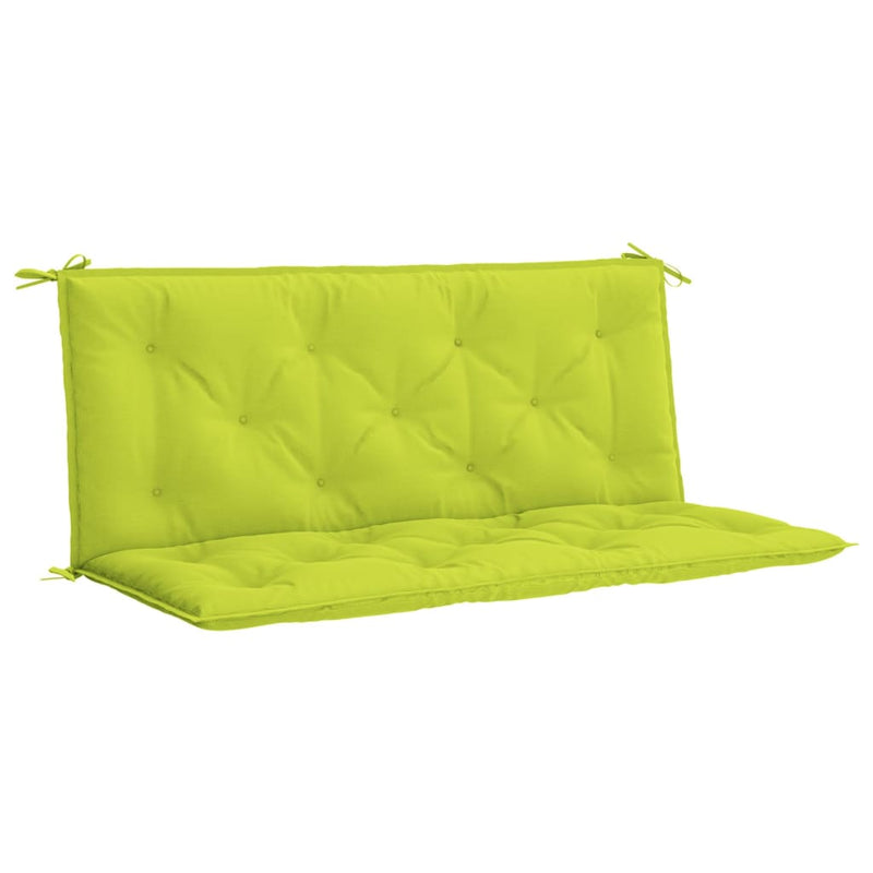 Load image into Gallery viewer, Vidaxl tuinbankkussen 120x(50+50)x7 cm oxford stof felgroen
