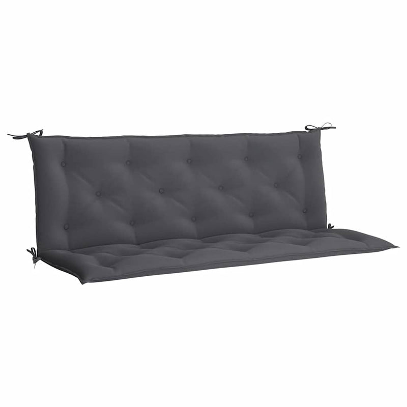 Load image into Gallery viewer, Vidaxl tuinbankkussen 150x(50+50)x7 cm oxford stof antracietkleurig
