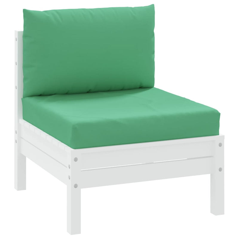Load image into Gallery viewer, Vidaxl palletkussens 2 st stof groen
