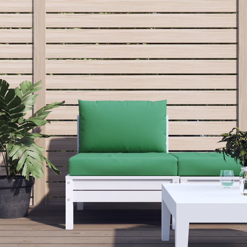 Load image into Gallery viewer, Vidaxl palletkussens 2 st stof groen

