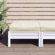 VidaXL Palletkussen 60x60x6 cm oxford stof crèmekleurig