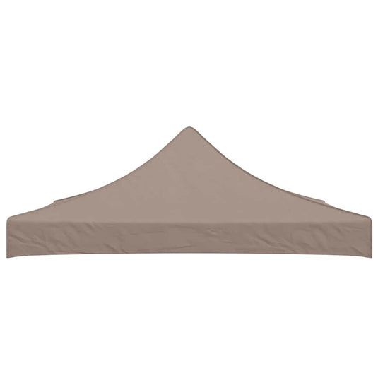 Vidaxl partytentdak 270 g m² 3x3 m taupe