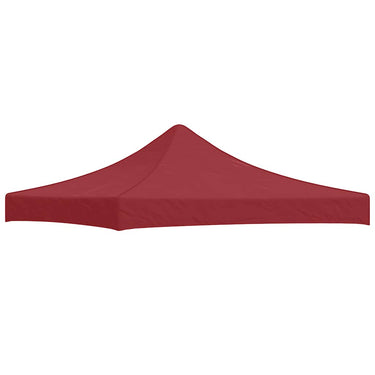 Vidaxl partytentdak 270 g m² 3x3 m bordeauxrood