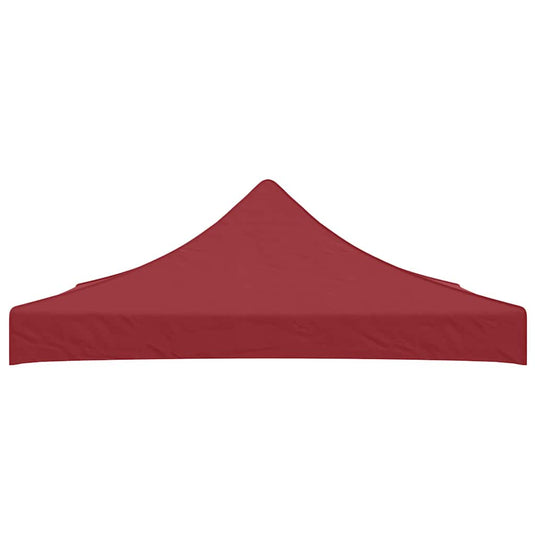 Vidaxl partytentdak 270 g m² 3x3 m bordeauxrood