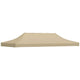 Vidaxl partytentdak 270 g m² 6x3 m beige