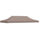 Vidaxl partytentdak 270 g m² 6x3 m taupe