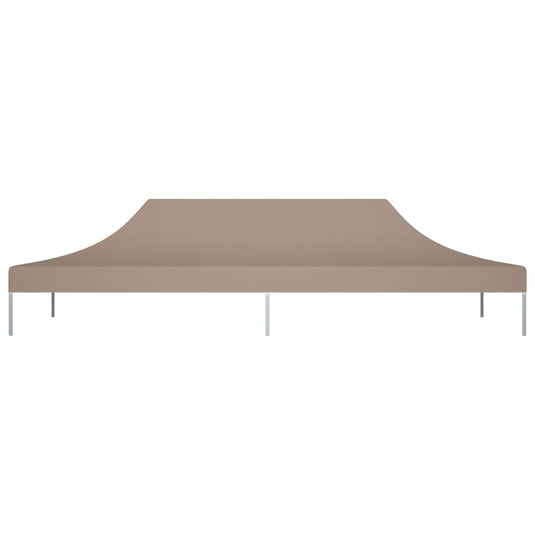 Vidaxl partytentdak 270 g m² 6x3 m taupe