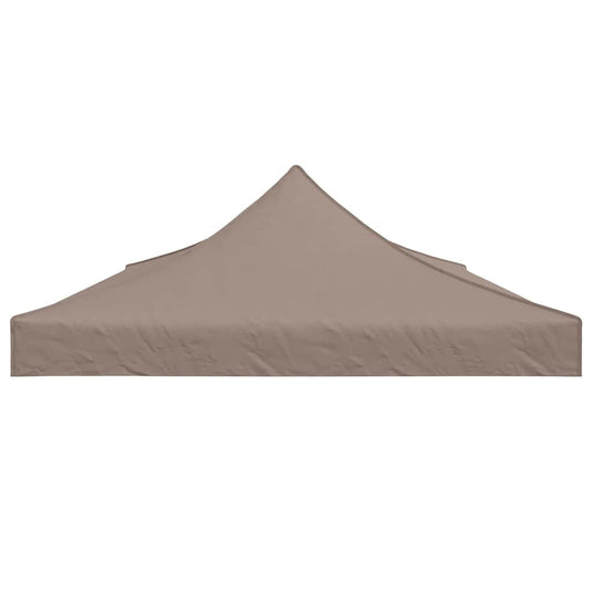 Vidaxl partytentdak 270 g m² 6x3 m taupe