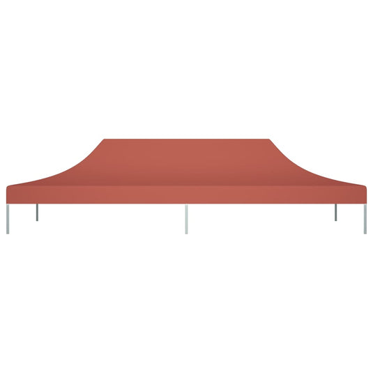 Vidaxl partytentdak 270 g m² 6x3 m terracotta