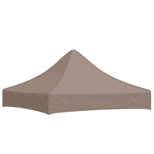 Vidaxl partytentdak 270 g m² 2x2 m taupe