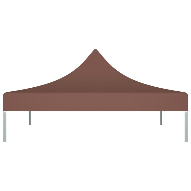 Load image into Gallery viewer, Vidaxl partytentdak 270 g m² 2x2 m bruin
