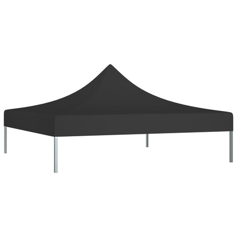 Vidaxl partytentdak 270 g m² 2x2 m zwart