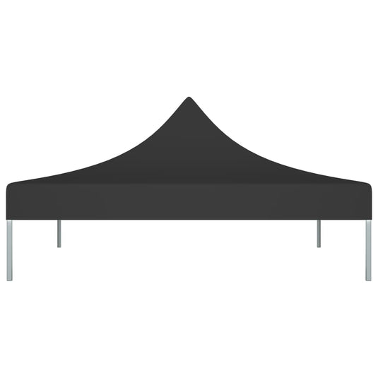 Vidaxl partytentdak 270 g m² 2x2 m zwart