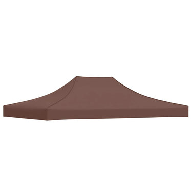 Vidaxl partytentdak 270 g m² 4x3 m bruin