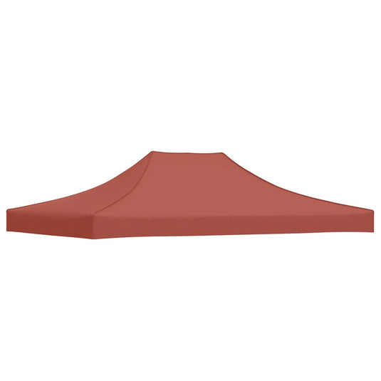 Vidaxl partytentdak 270 g m² 4x3 m terracotta