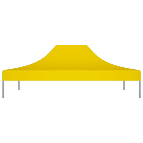 VidaXL Partytentdak 270 g m² 4x3 m geel