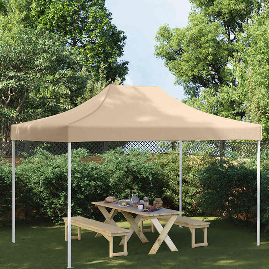 Vidaxl partytentdak 270 g m² 4,5x3 m beige