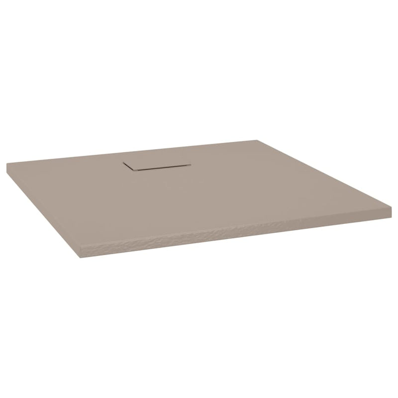 Load image into Gallery viewer, Vidaxl douchebak 90x80 cm smc bruin
