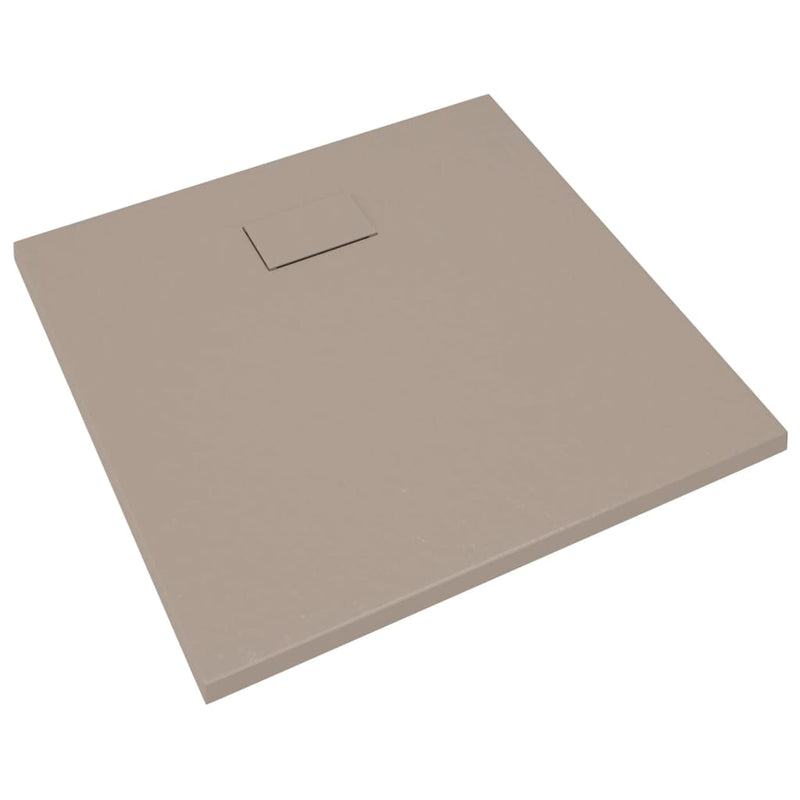 Load image into Gallery viewer, Vidaxl douchebak 90x80 cm smc bruin
