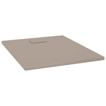Vidaxl douchebak 100x80 cm smc bruin
