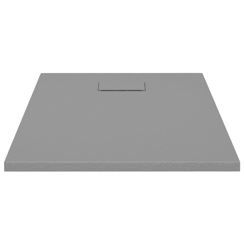 Load image into Gallery viewer, Vidaxl douchebak 90x70 cm smc grijs
