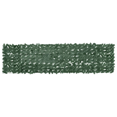 Vidaxl balkonscherm met donkergroene bladeren 300x75 cm