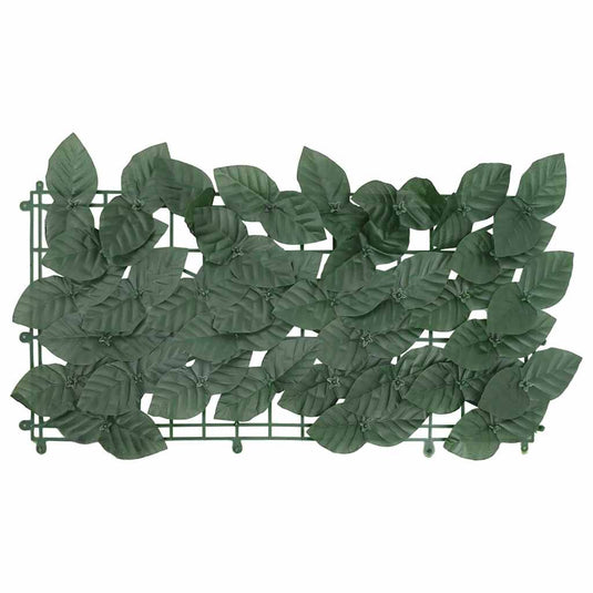 Vidaxl balkonscherm met donkergroene bladeren 500x75 cm