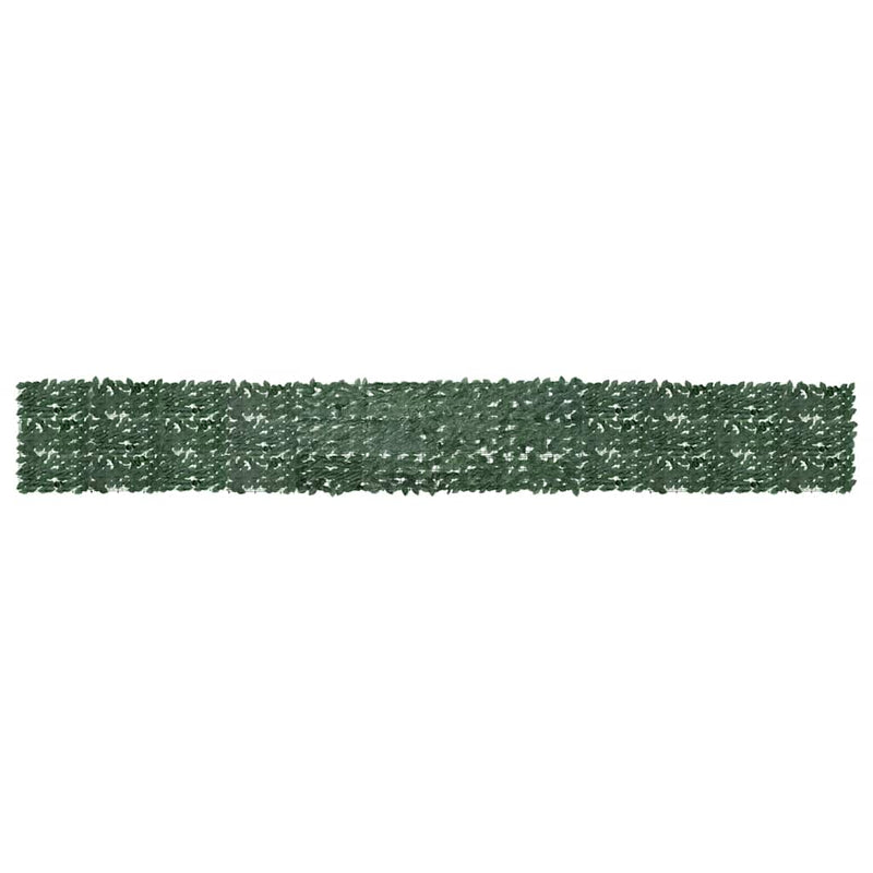 Load image into Gallery viewer, Vidaxl balkonscherm met donkergroene bladeren 600x75 cm
