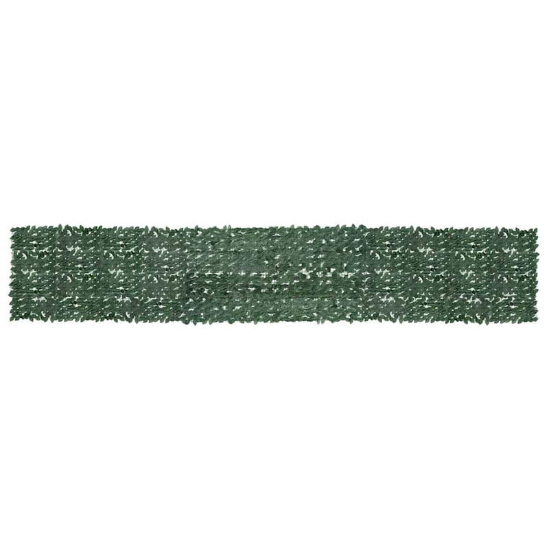 Load image into Gallery viewer, Vidaxl balkonscherm met donkergroene bladeren 600x100 cm
