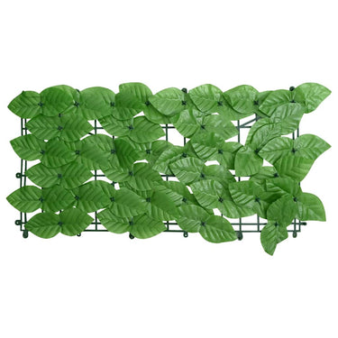 Vidaxl balkonscherm met groene bladeren 500x75 cm