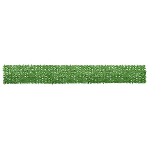 Vidaxl balkonscherm met groene bladeren 600x75 cm