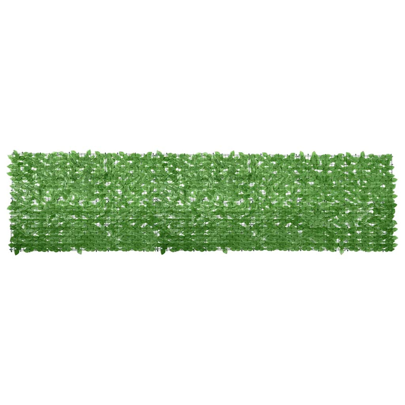 Load image into Gallery viewer, Vidaxl balkonscherm met groene bladeren 400x100 cm

